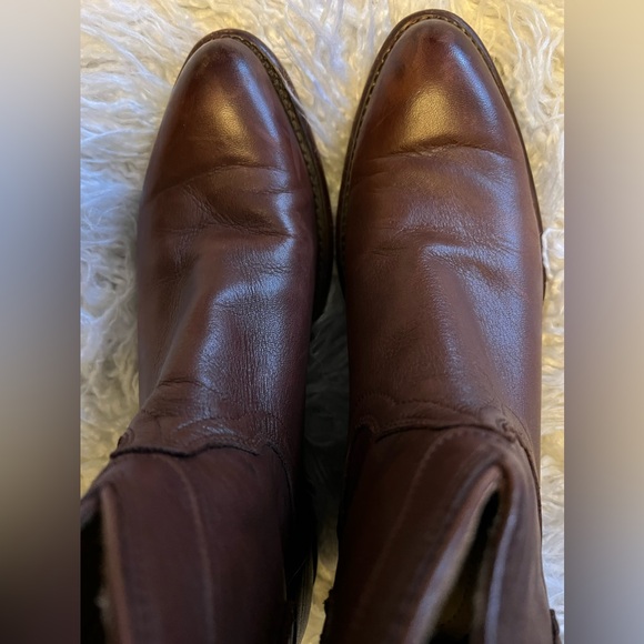 Tecovas Cognac ankle boots - Picture 7 of 8